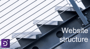 How easy is it to structure a website?