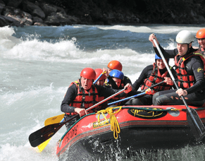 Exhilarating water based activities