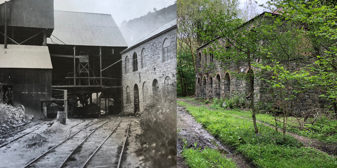 From then to now - initially a gunpowder factory and then a granite crushing site