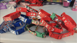 Feeling Festive?  Christmas Collars ready to order!