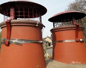 Chimney pots and cowls supplied and fitted.