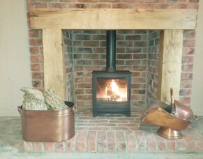 New installation Ecosy + Newburn 5 KW - M/F ECO Design Stove