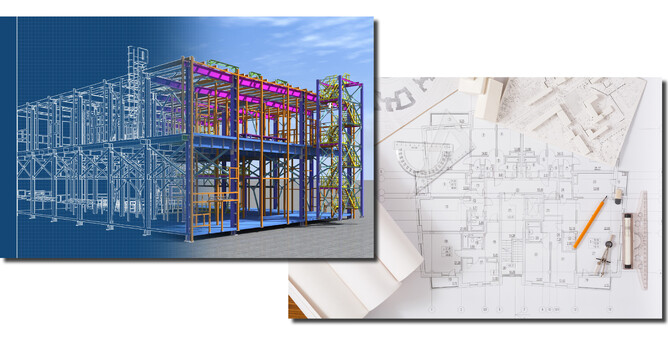 Images, such as BIM renders or architectural drawings, help your audience visualise your points.