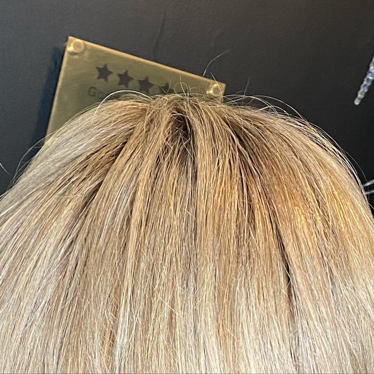 Blending old highlights with a reverse ombré | Saffron Hair