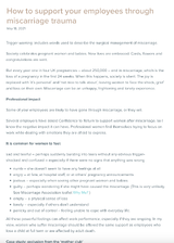 How to support your employees through miscarriage trauma