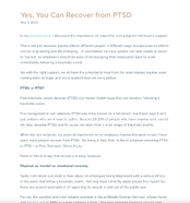 Yes, You Can Recover from PTSD
