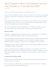 What Happens When an Employee Issue Is Too Complex or Traumatic for EAP?