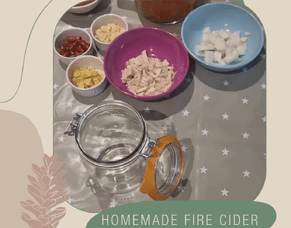 Homemade Fire Cider