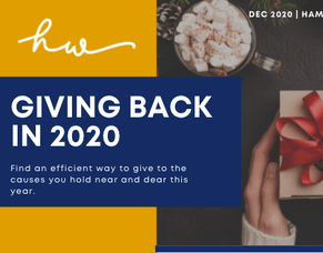 Giving Back in 2020