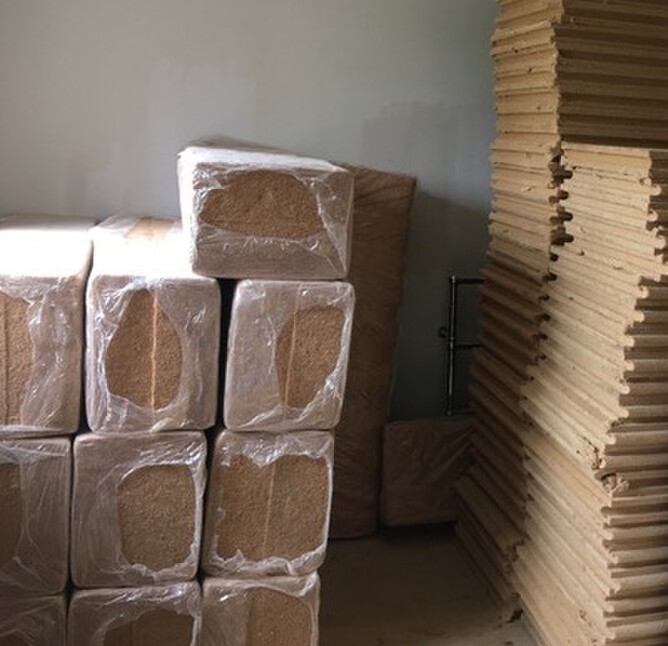 Wood fibre Insulation throughout