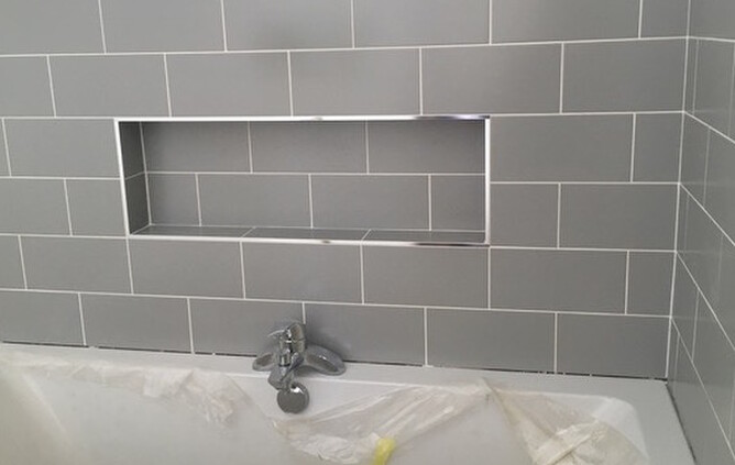 MOSA tiles in the bathroom