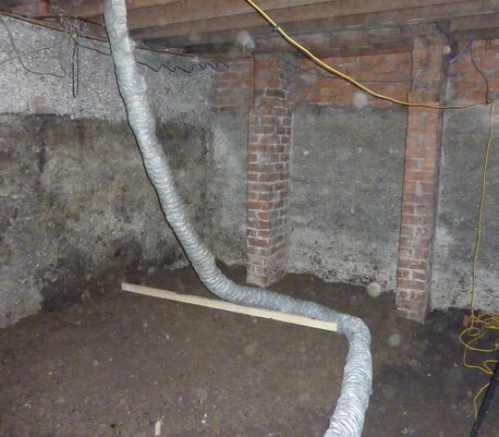 Basement Waterproofing (start)