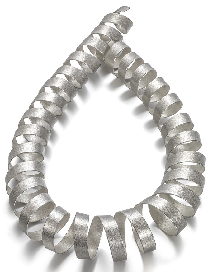 Spiral Neck Sculpture by Ute Decker - Gold Award Winner 2018 & Uniquely UK Exhibitor