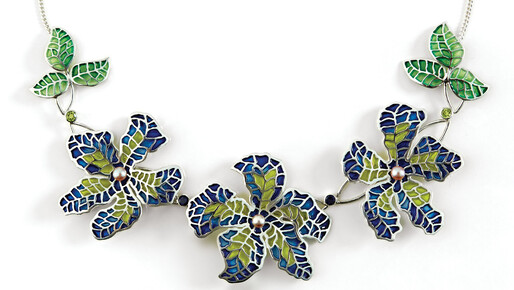 Jean Wilkinson - Clematis necklace