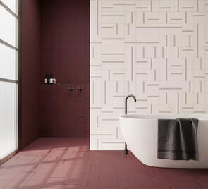 Point and Dash - Six Colours 15 x 15 cm