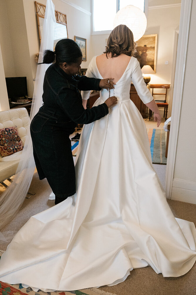 Real bride, Bespoke wedding dress London, Luxury designer wedding dress London, Luxury wedding dress, Custom made wedding dress, Bespoke wedding dress, custom wedding dress near me, Chiswick, Notting hill Gate, Kensington, Hammersmith, Fulham