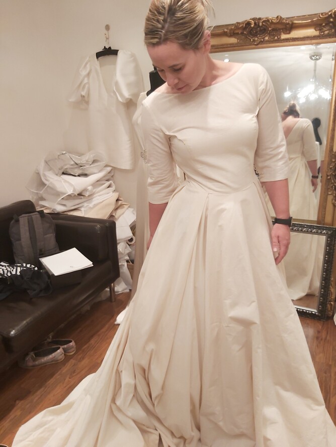 Real brides UK, UK bespoke bridal dress, London wedding dress designer, Wedding dress designer near me, Acton, West London