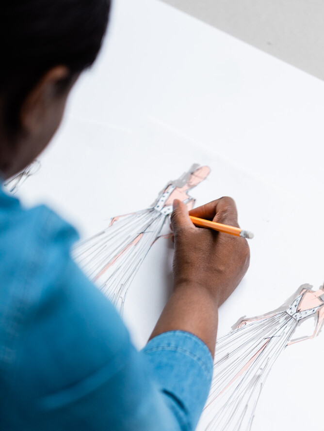 Wedding dress sketch, Wedding dress design, Bespoke wedding dress design, Custom made Wedding dress