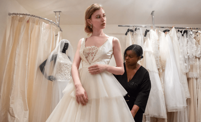 wedding dress appointment, wedding consultation, bespoke wedding dress designer, luxury wedding dresses, couture wedding dresses near me, West London