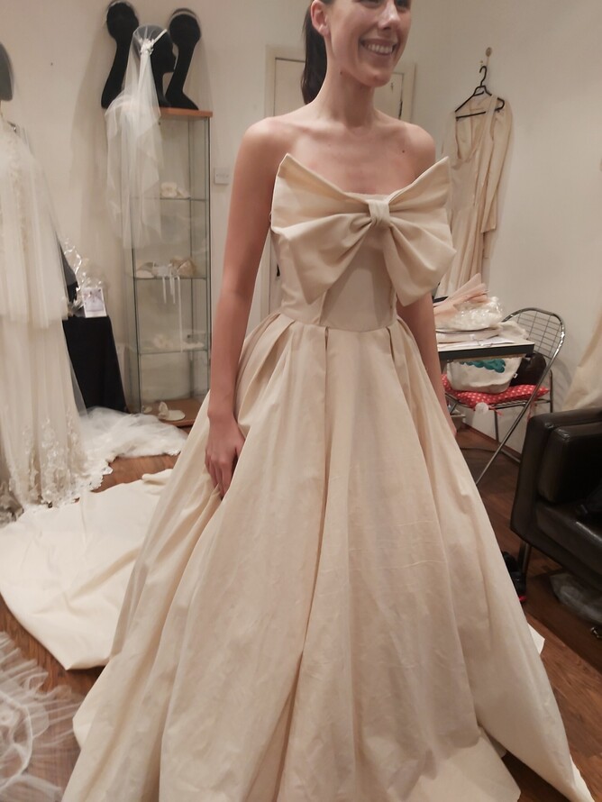Off the peg v Bespoke wedding dresses