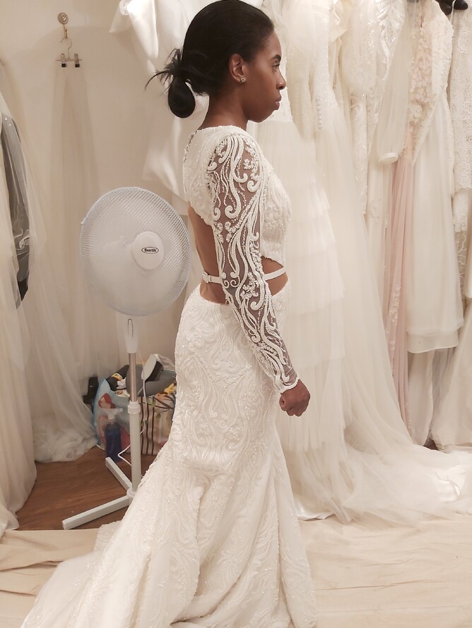 Custom wedding dress, Kate Edmondson, wedding dress designer, UK wedding dress designer, Wedding dress designer near me, Acton, West London, Best bespoke wedding dresses London