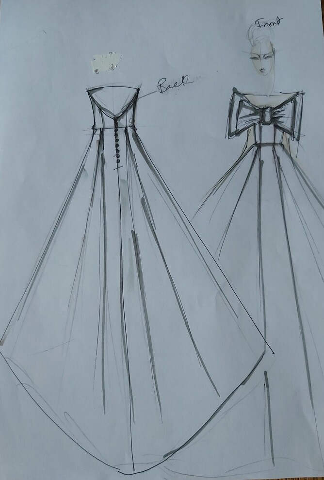 Real bride, Wedding dress commission, Wedding dress designer London, Bridal designer, Wedding gown designer, London, Acton, West London