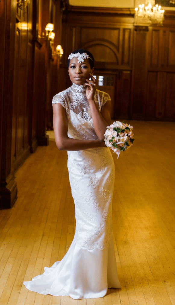 elegant wedding dress