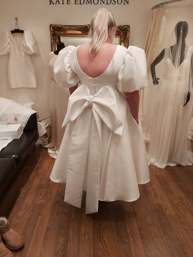 Real brides UK, UK bespoke bridal dress, London wedding dress designer, Custom wedding dress, Wedding dress designer near me, Acton, West London 