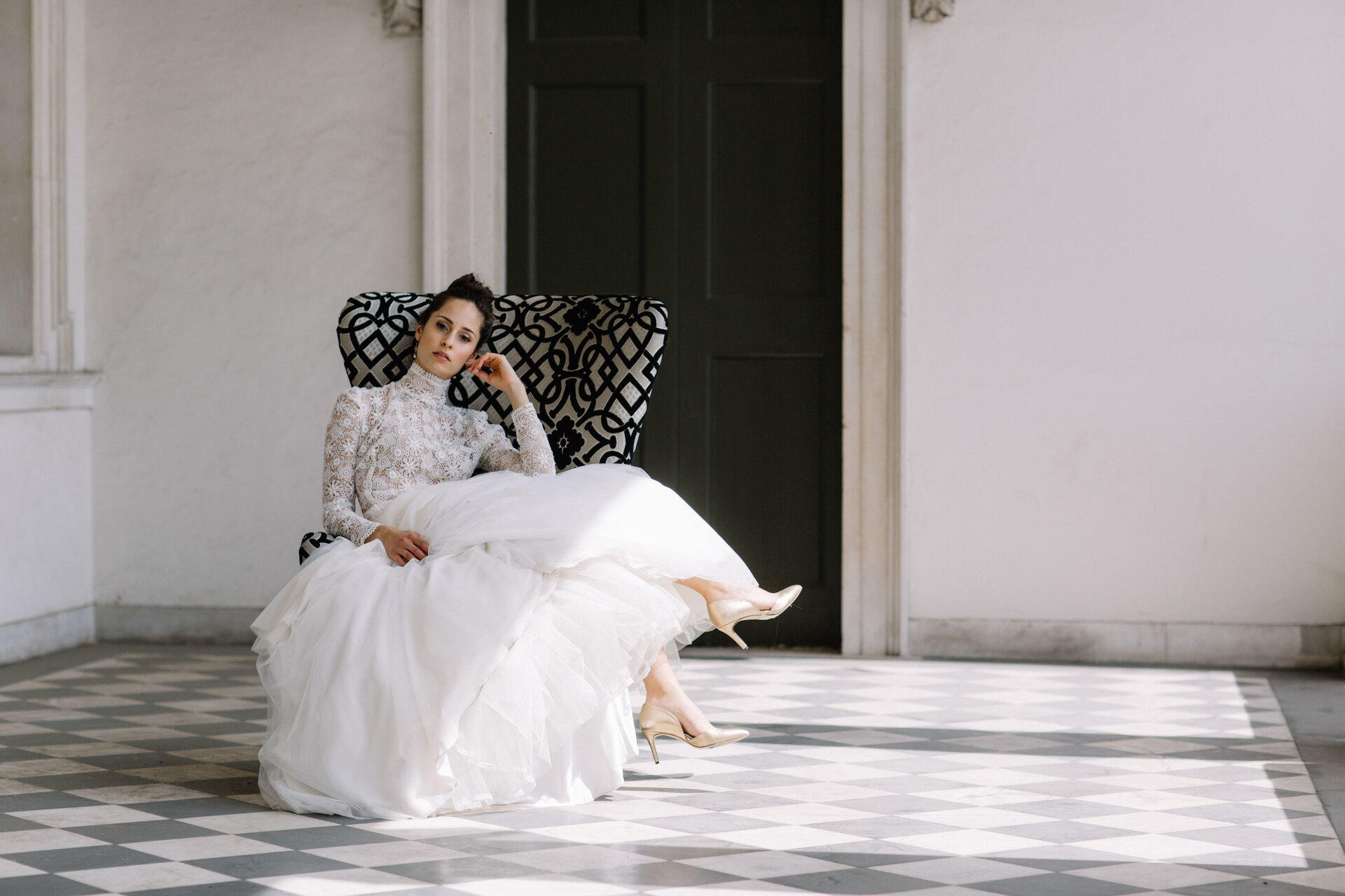 bespoke wedding dress designer london Kate Edmondson Bridal