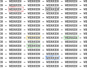 Tja, en al die werken dan?