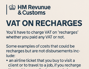 VAT on Recharges: What You Need to Know
