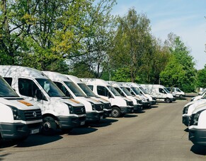 Company vans and fuel