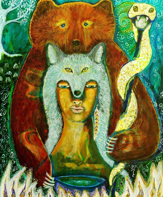 She Carries Strong Medicine