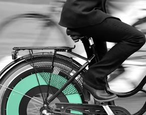 Pedal powered air filter