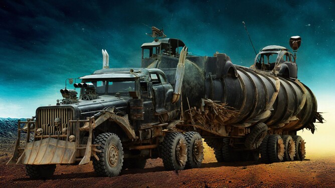 A truck from Mad Max