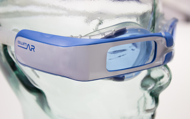 Imagination Factory 'heads up display' goggles - SwimAR