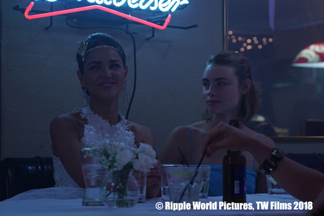 Eiza Gonzalez and Lucy Fry in “She’s Missing” © Ripple World Pictures, TW Films 2018