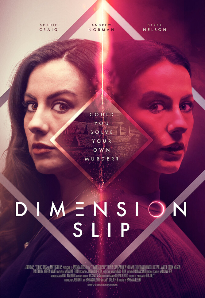 DIMENSION SLIP film poster to uk sci-fi