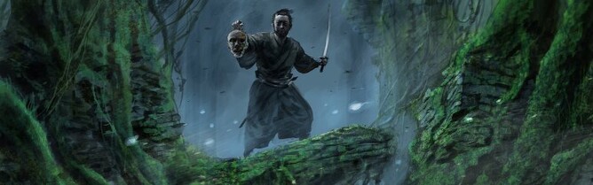 THE HAUNTED SWORDSMAN, the latest in acclaimed puppeteer Kevin McTurk’s Spirit Cabinet series.