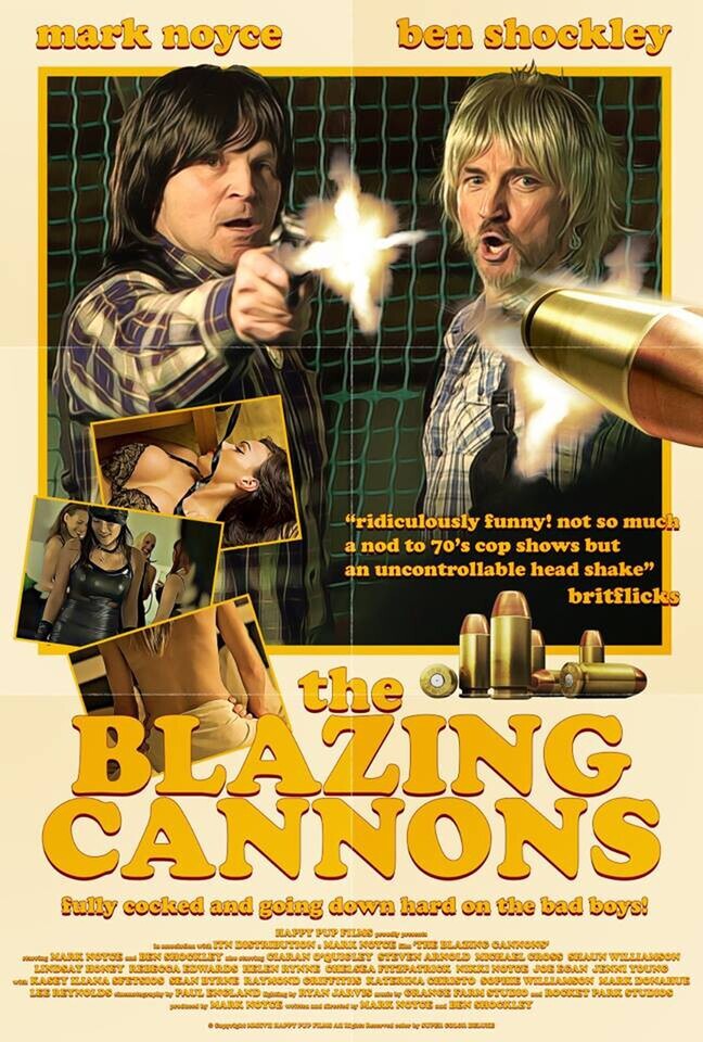 Comedy Cop Spoof THE BLAZING CANNONS Available Now With Amazon Prime.