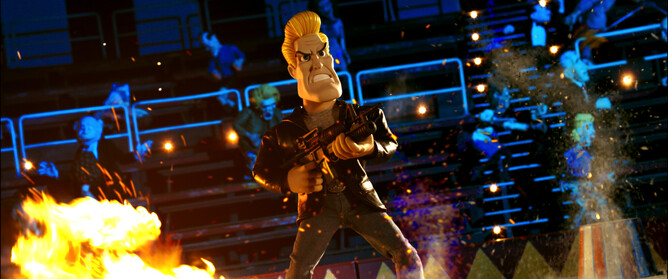 CHUCK STEEL: NIGHT OF THE TRAMPIRES is exclusively in UK Cinemas 29th October 2021.