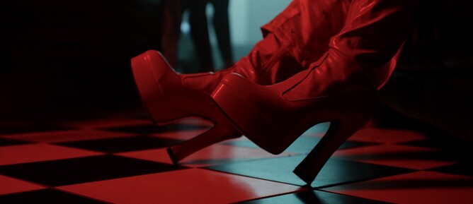 Jamie Bacon writes, alongside producer Charles Streeter and stars as the lead in the award-winning feature debut Into The Mirror. 