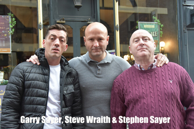 Garry Sayer, Steve Wraith and Stephen Sayer
