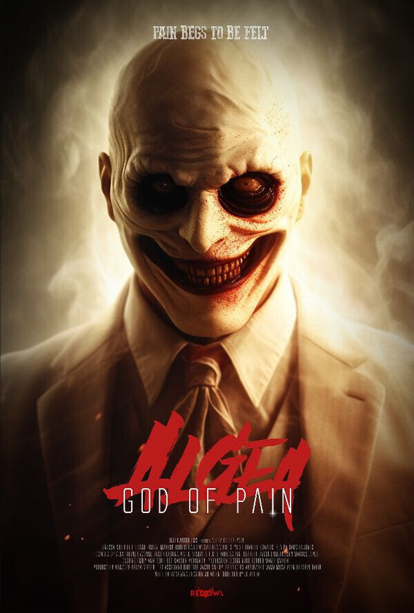 ALGEA GOD OF PAIN film poster and official trailer