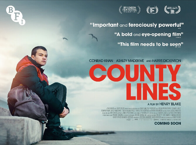 BFI Distribution To Release Henry Blake’s COUNTY LINES In UK & Irish Cinemas 20th November 2020.