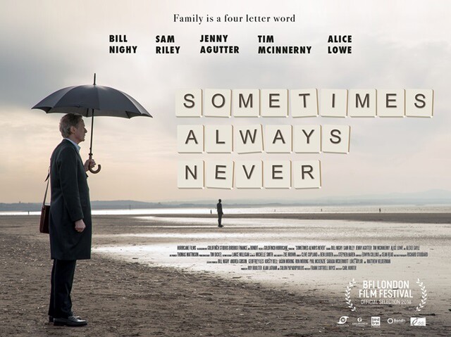 SOMETIMES ALWAYS NEVER - Bill Nighy, Sam Riley, Alice Lowe