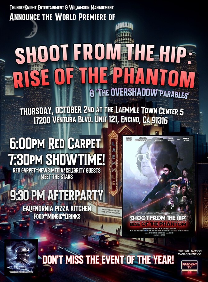 'THE OVERSHADOW PARABLES' Official Trailer – Los Angeles Premiere 2 October 2025