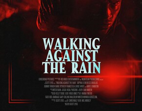 Artwork Revealed For Scott Lyus&rsquo;s Apocalyptic Monster Film WALKING AGAINST THE RAIN.