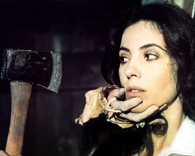 Barbara Parkins in British horror Asylum
