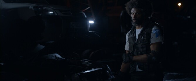 FUTURE SOLDIER - Sean Earl McPherson as Mo Harrington